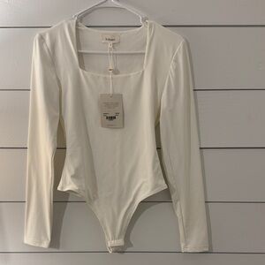 Bohme White Long Sleeve Top